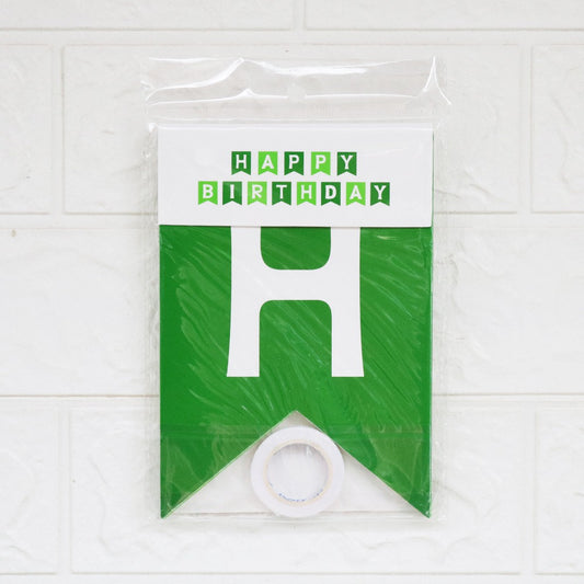 Bunting Flag / Banner Happy Birthday Segi Lima