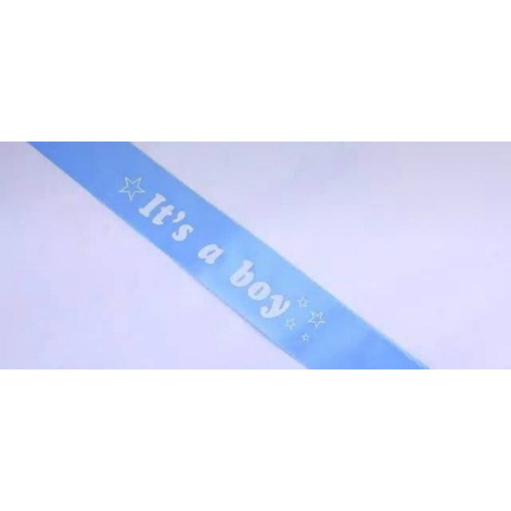 (Tidak Bisa Custom) Selempang / Sash Groom To Be, Birthday Boy, Its A Boy, It's A Girl, Bride To Be, Mom To Be
