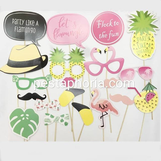 Photo Props / Party Props / Photoprops Aksesoris Foto Booth Flamingo