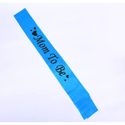 (Tidak Bisa Custom) Selempang / Sash Groom To Be, Birthday Boy, Its A Boy, It's A Girl, Bride To Be, Mom To Be