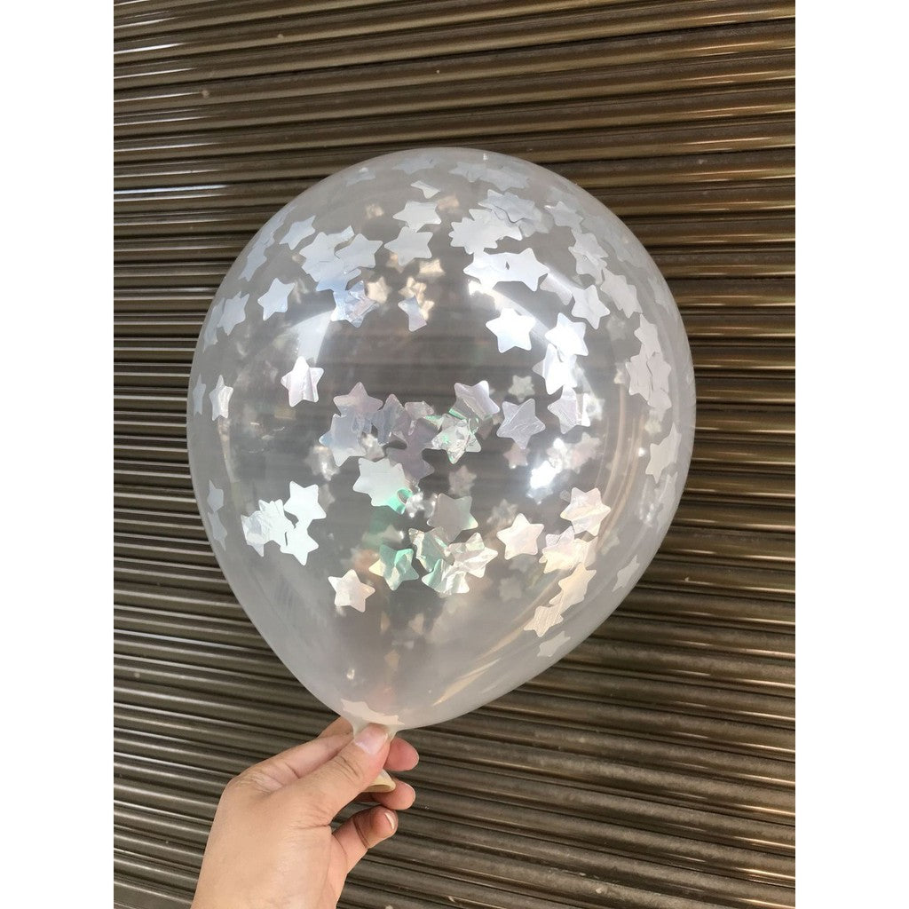 Balon Latex  / Lateks Confetti 12 inch