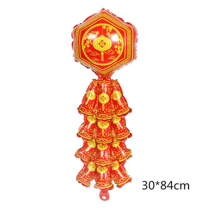 Set isi 5 Balon Foil Imlek / Chinese New Year