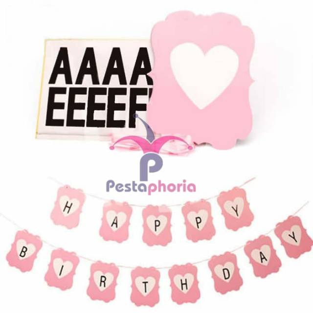 Bunting Flag / Banner DIY Do It Yourself Model Perisai
