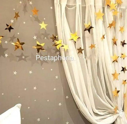 Star Party Garland Metalik 4 meter