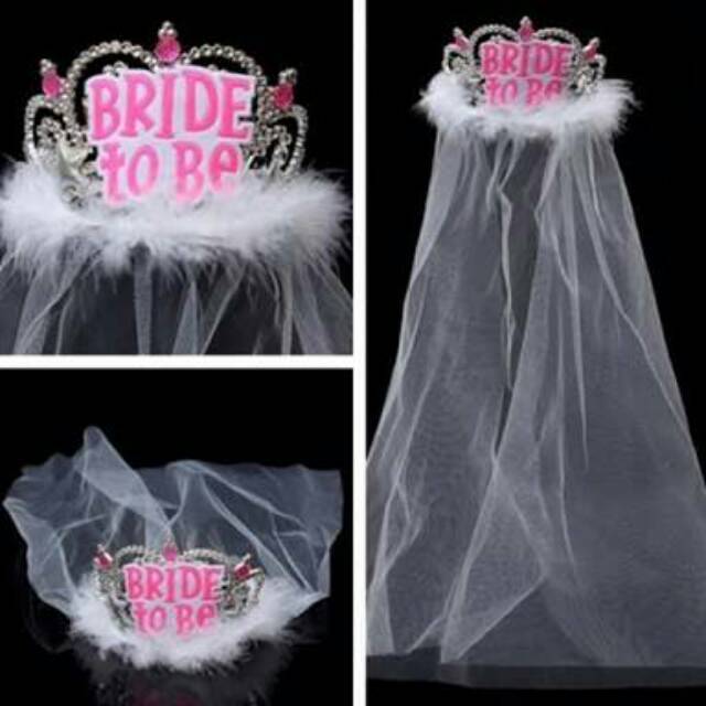 Mahkota / Tiara Bride To Be / Crown Bridal Shower
