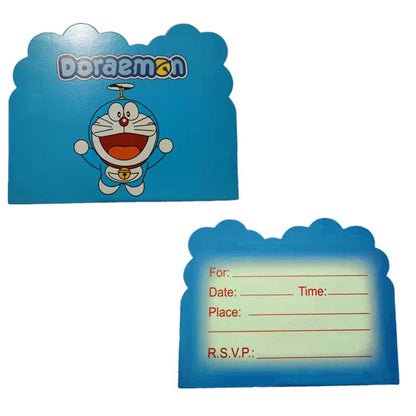 10 pcs Undangan Ulang Tahun / Invitation Birthday Card Karakter/Kartun