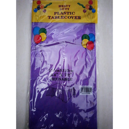 Taplak Meja Plastik Polos / Plastic Table Cover Polos