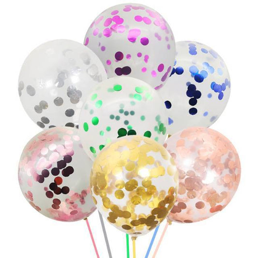 Balon Latex  / Lateks Confetti 12 inch