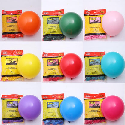 Balon Latex / Lateks Doff Tebal 2.8 Gram 12 inch
