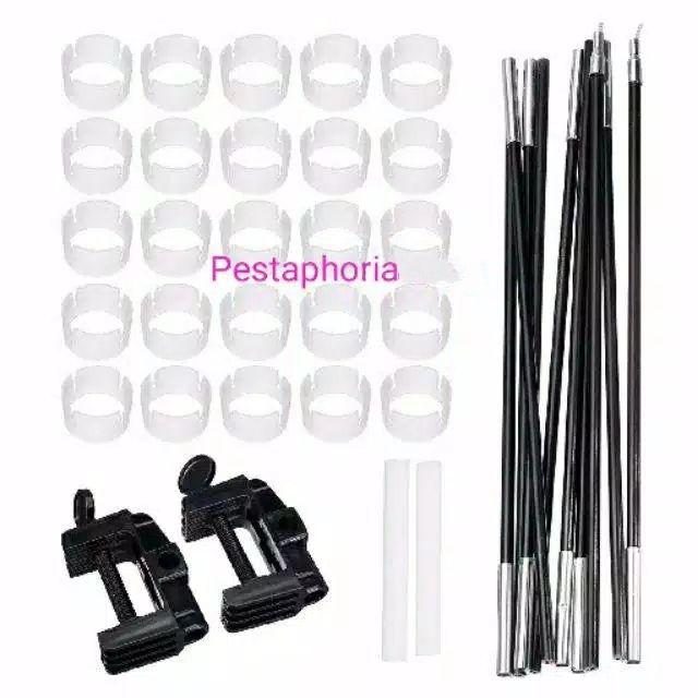 Set Balloon Arch Kit for Table / Gate Balon Meja