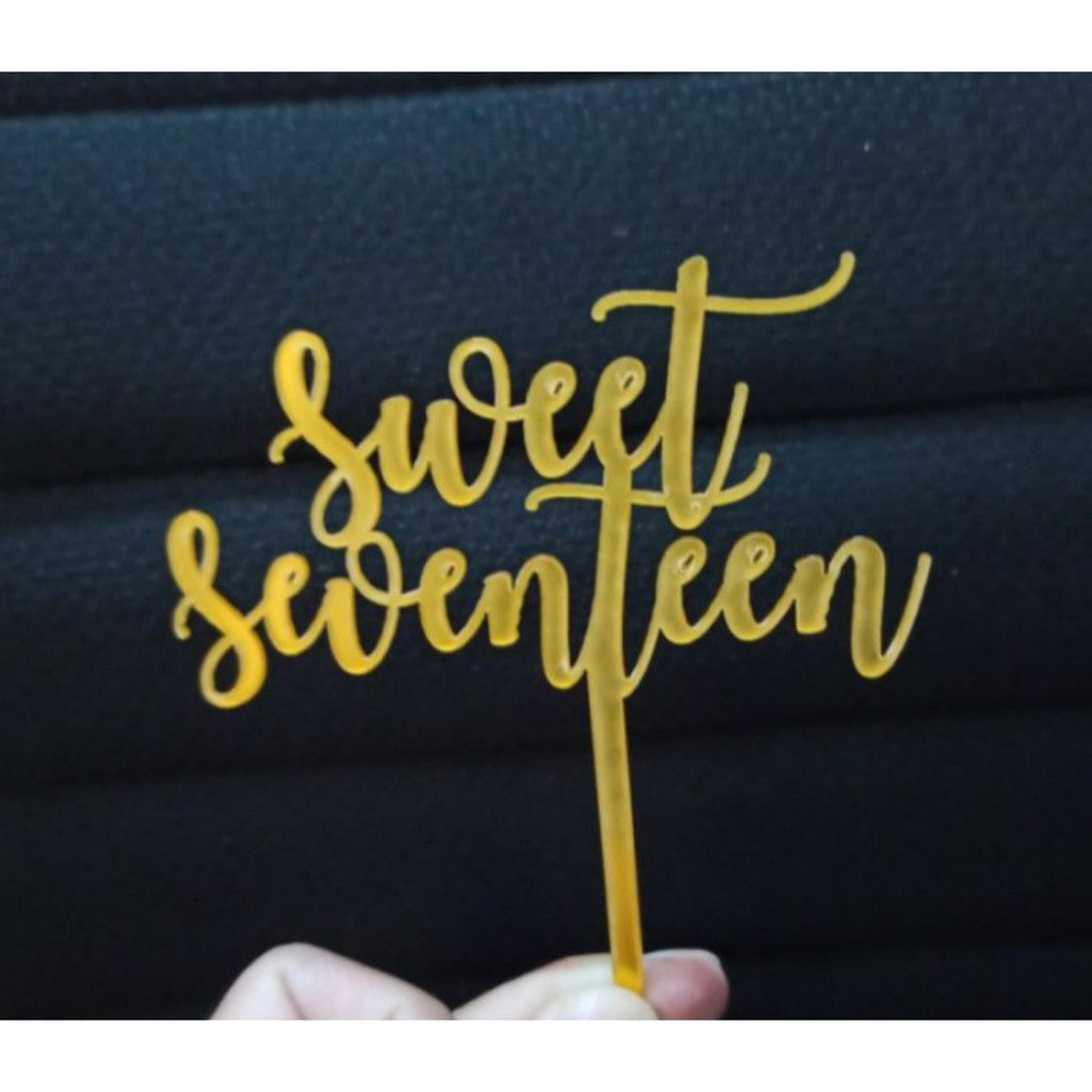 Cake Topper Acrylic / Topper Kue Akrilik Happy Valentine Day / Happy Birthday / HBD