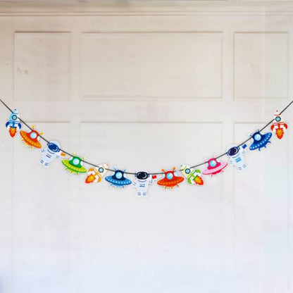 Bunting / Banner Astronot / Rocket