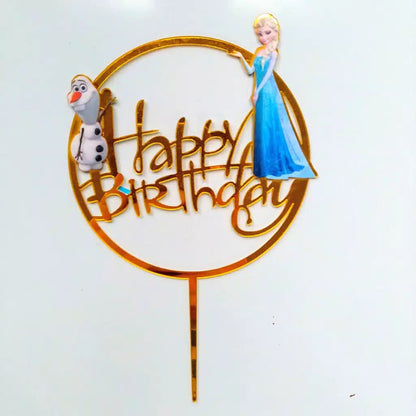 Balon Foil Frozen II / 2 Princess Elsa Anna Olaf Snowflake