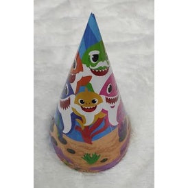 ( isi 10 pcs ) Party Hat / Topi Pesta Ulang Tahun / Ultah Karakter / Kartun Model Kerucut