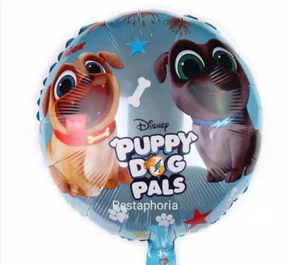 Balon Foil Bulat Puppy Dog Pals Size 45 cm