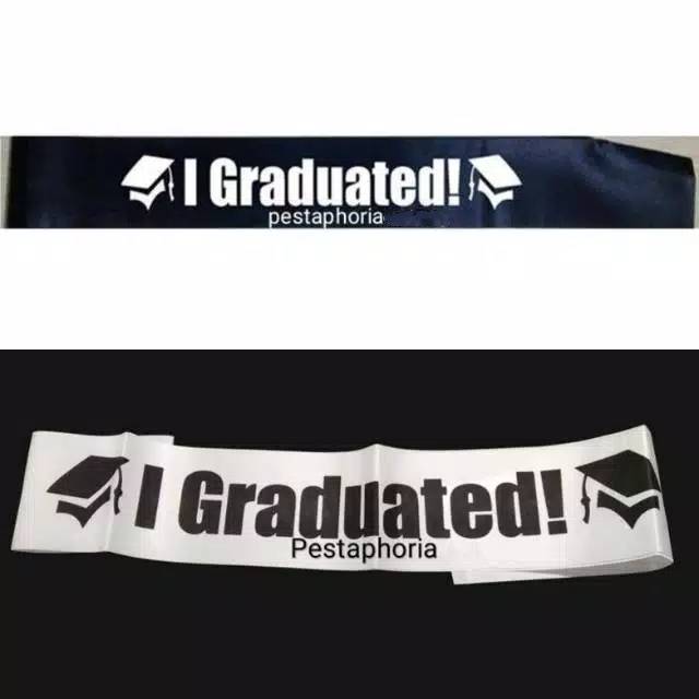 (Tidak Bisa Custom) Selempang / Sash Birthday Girl, Birthday Boy, Birthday Princess, Bride To Be, Mom To Be, I Graduated