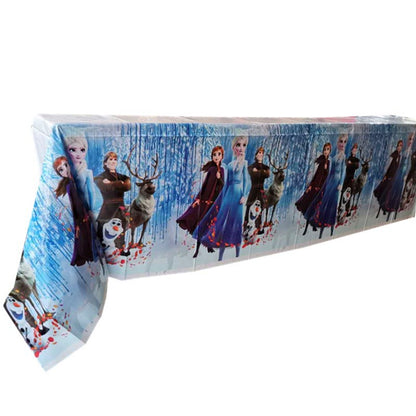Taplak Meja Plastik Karakter/ Plastic Table Cover Karakter / Kartun