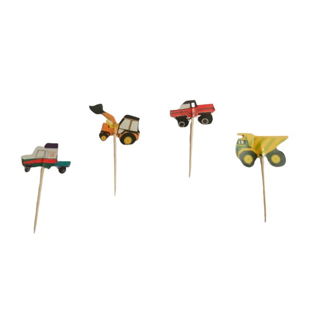 1 Pack isi 24 pcs Cake Topper / Hiasan Kue Karakter /Kartun