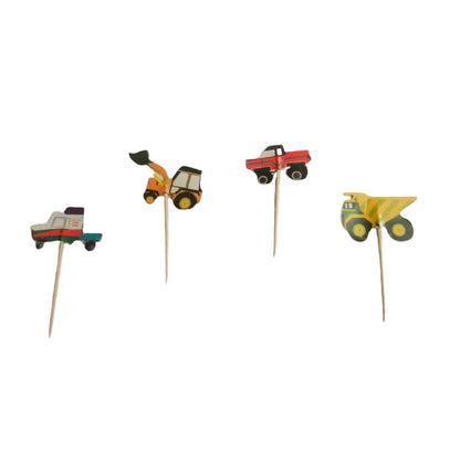 1 Pack isi 24 pcs Cake Topper / Hiasan Kue Karakter /Kartun