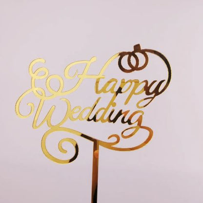 Cake Topper Acrylic / Topper Kue Akrilik Happy Valentine Day / Happy Birthday / HBD