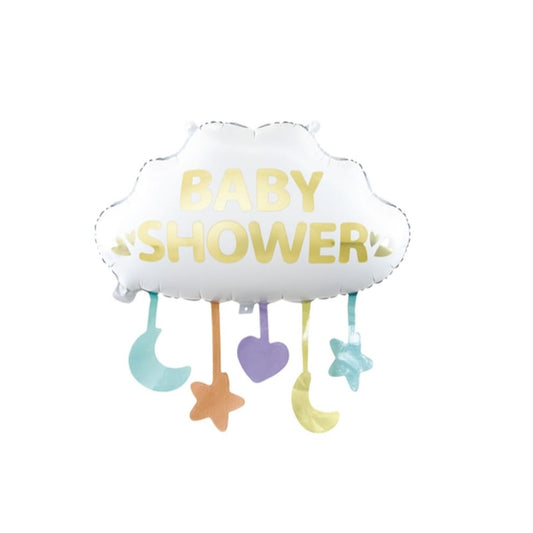 Balon Foil Baby Shower Cloud Size 62 x 65 cm