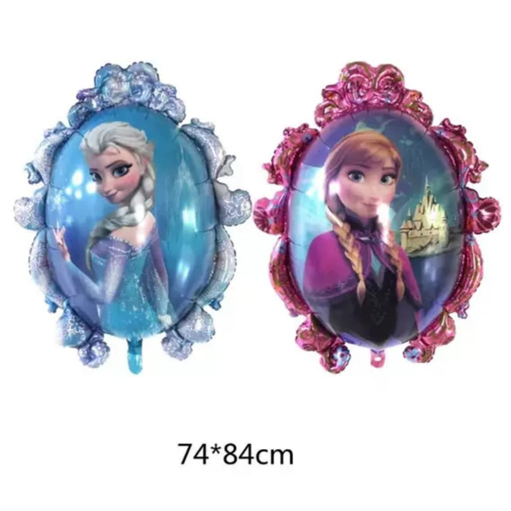 Balon Foil Frozen II / 2 Mirror Double Side Size 55 cm