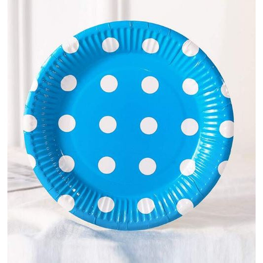 Polkadot Paper Plate / Piring Kertas Motif Polkadot