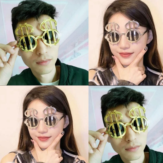 Kacamata Plastik Pesta / Party Glasses Bentuk Dollar