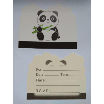 10 pcs Undangan Ulang Tahun / Invitation Birthday Card Karakter/Kartun
