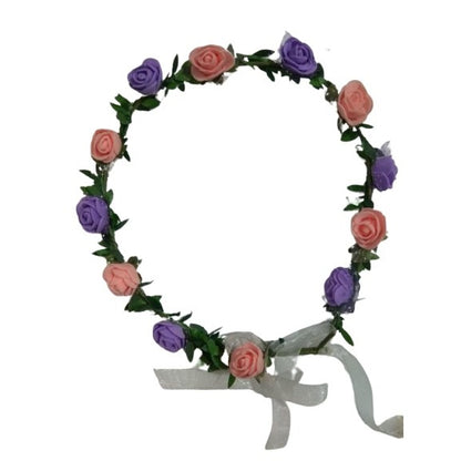 Flower Crown ( isi 12 Kuntum Bunga) / Mahkota Bunga