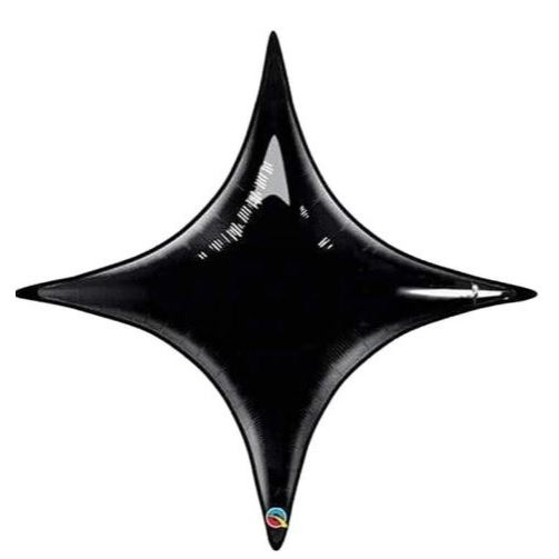 Balon Bintang / Star Segi Empat Size 25 cm / 10 inch