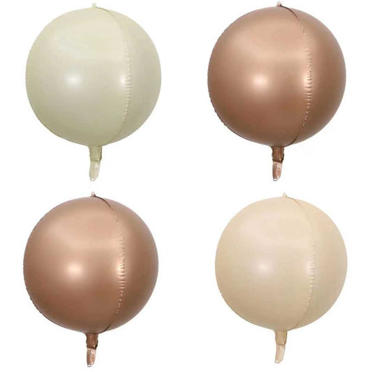 Balon Foil Round / Bulat 4d Size 22 inch