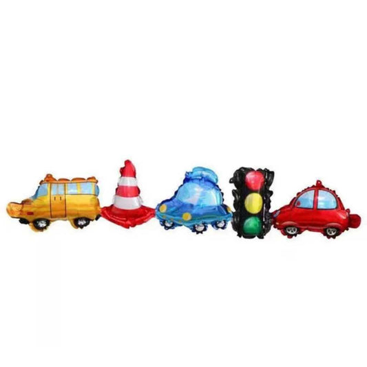 Balon Foil Link / Sambung Transportasi Set