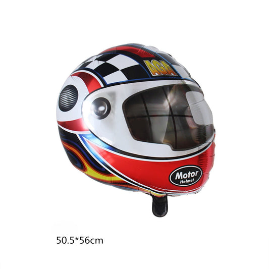 Balon Foil F1 Race Car / Formula 1 Racing Car / Helmet