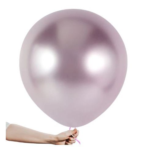Balon Latex / Lateks Chrome Jumbo Size 18 Inch