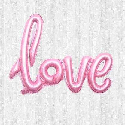 Balon Foil Love Latin / Love Letter Size 38 x 54 cm