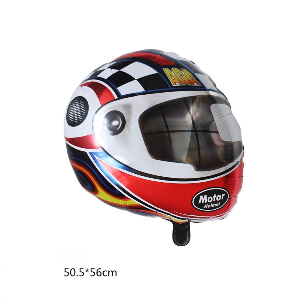 Balon Foil F1 Race Car / Formula 1 Racing Car / Helmet