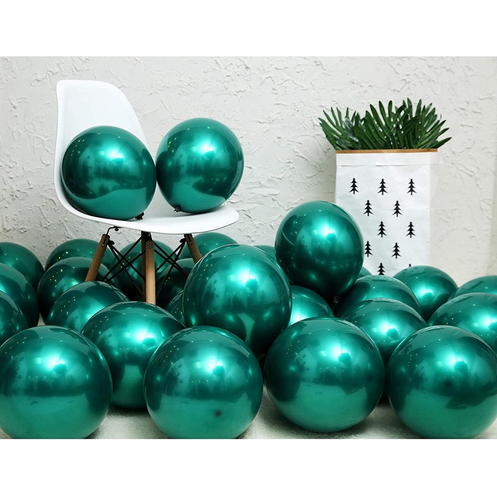 Balon Latex Chrome 10 inch isi 50 Pcs / Pack Grosir