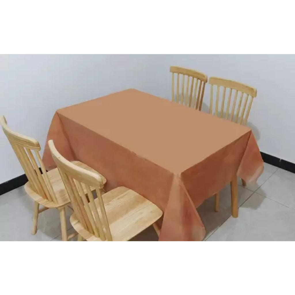 Taplak Meja Plastik Polos / Plastic Table Cover Polos