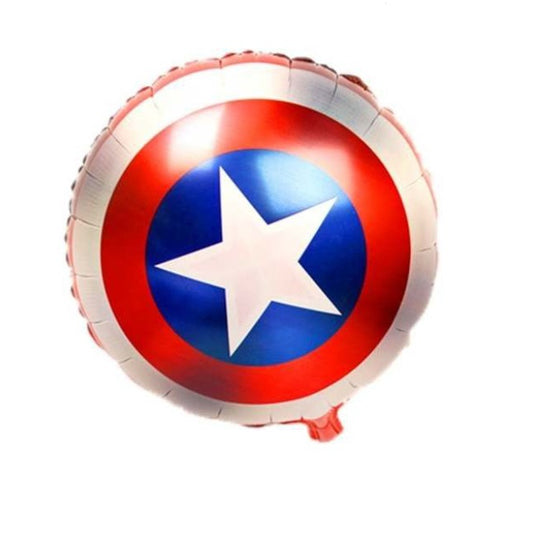 Balon Foil Captain America Shield Size 45 cm