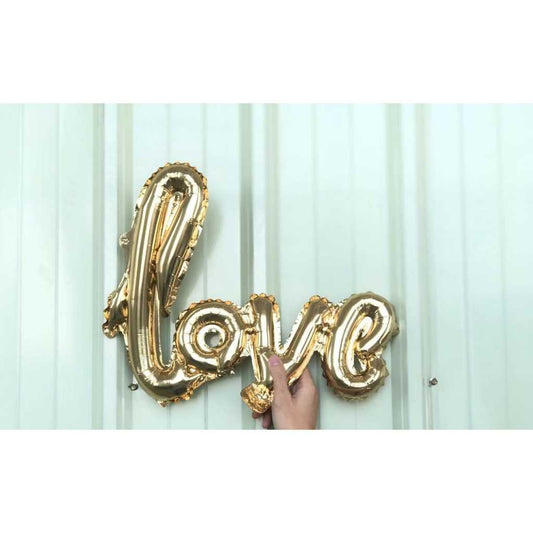 Balon Foil Love Latin / Love Letter Size 38 x 54 cm