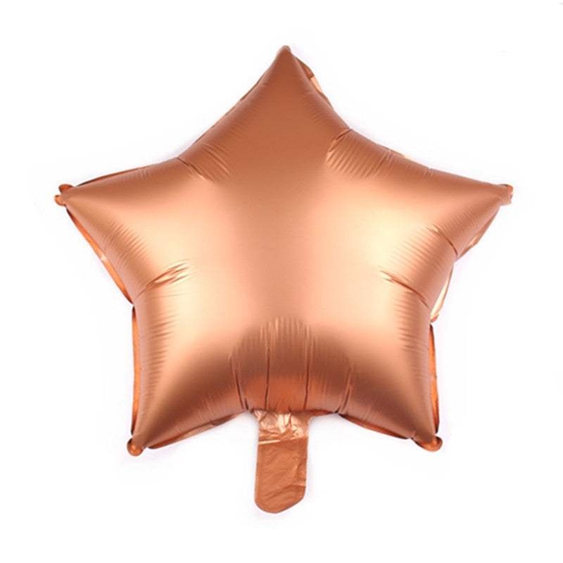 Balon Foil Bintang / Star Satin Matte Size 45 cm