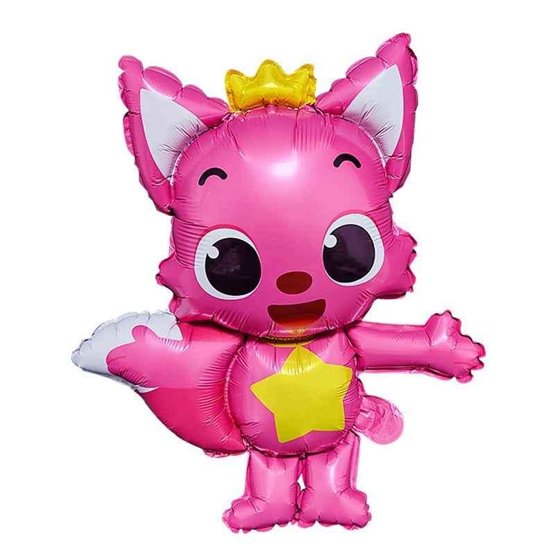 Balon Foil Baby Shark Size 66 cm x 45 cm