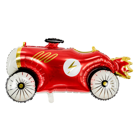 Balon Foil Flash Racing Car Size 93 x 48 cm