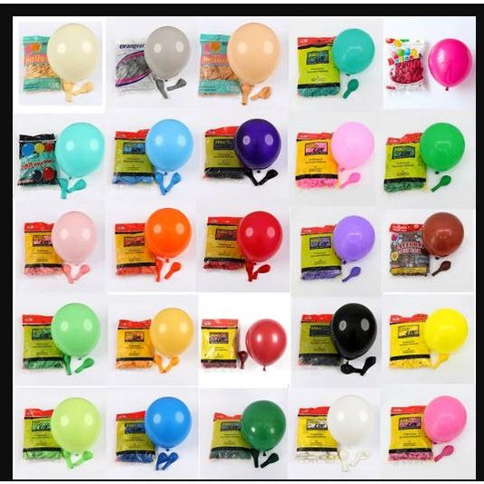 Balon Latex / Lateks Doff 12 inch Grosir isi 50 pcs / pack