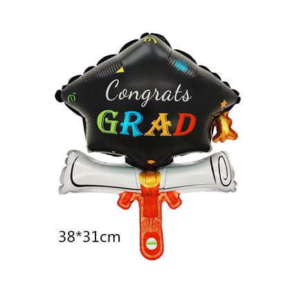 Balon Foil Graduation / Grad / Wisuda Mini