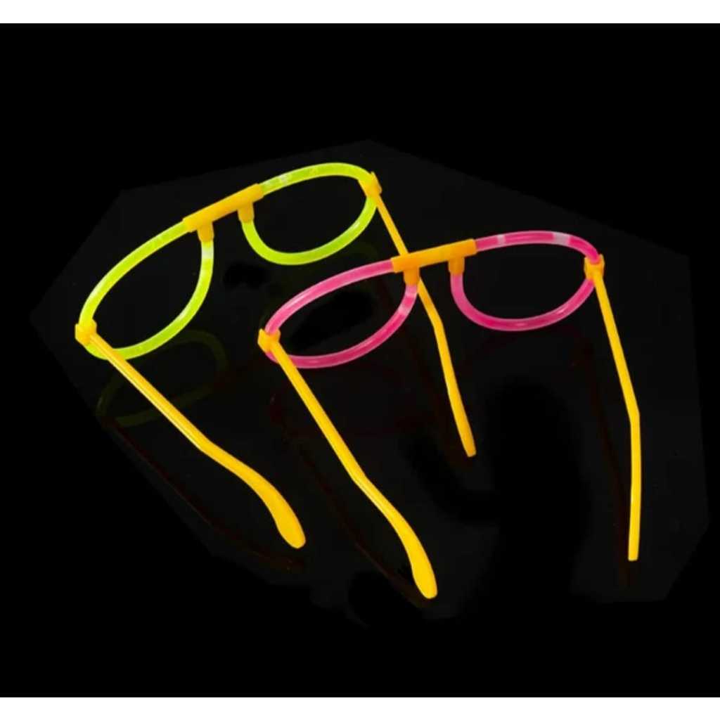 Bando DIY / Kacamata DIY / Handheld Glow in the dark / Glow Stick Headband Stik Fosfor
