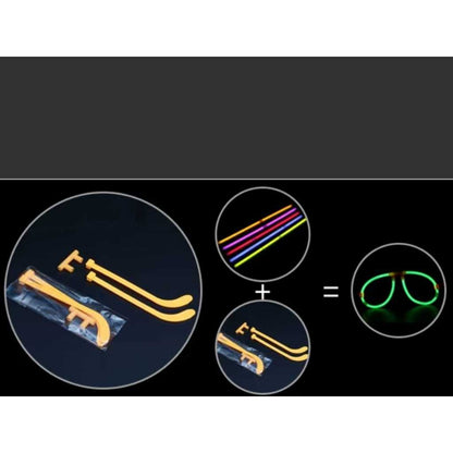 Bando DIY / Kacamata DIY / Handheld Glow in the dark / Glow Stick Headband Stik Fosfor