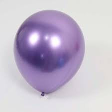 Balon Latex Chrome 10 inch isi 50 Pcs / Pack Grosir