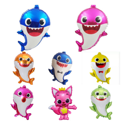 Balon Foil Baby Shark Size 66 cm x 45 cm